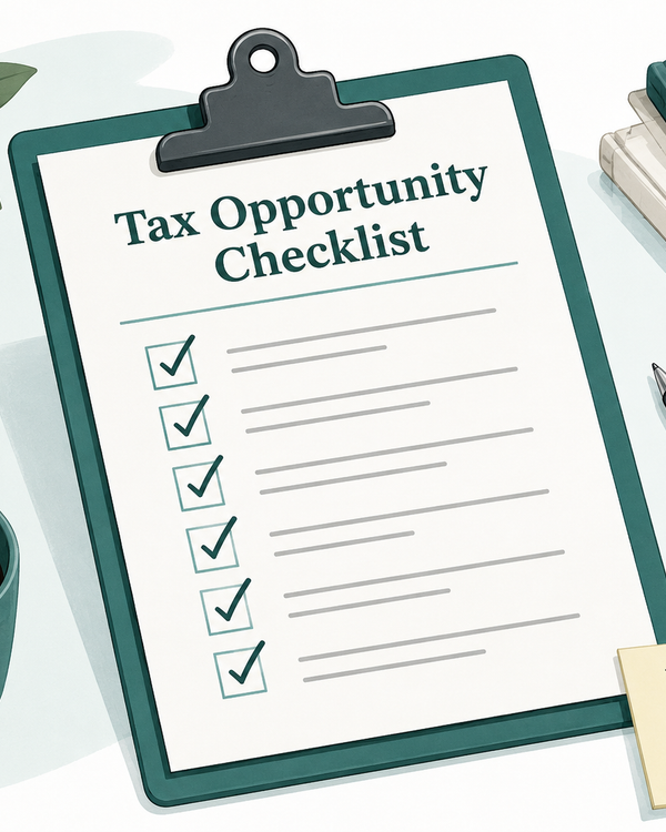 Tax Opportunity Checklist